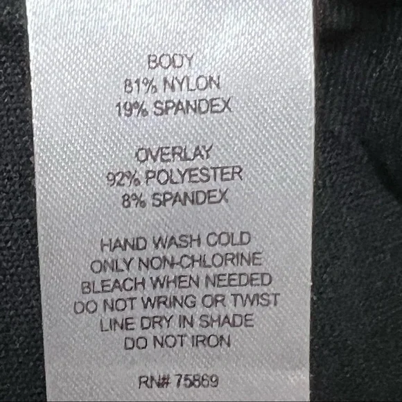 NWT Hula Honey High Neck Bikini Swim Top Black Lace Overlay XS S M XL Juniors' - Picture 11 of 13